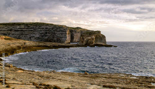 Breathtaking Coastal Landscapes of Malta: Cliffs, Rocks, and Sea