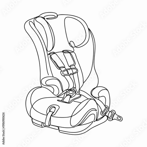 Child safety car seat, ensuring safe travels for toddlers