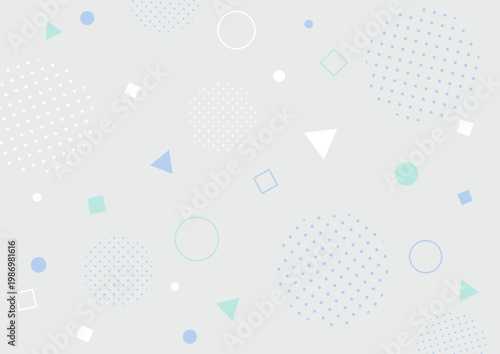 シンプルな模様の幾何学模様の背景