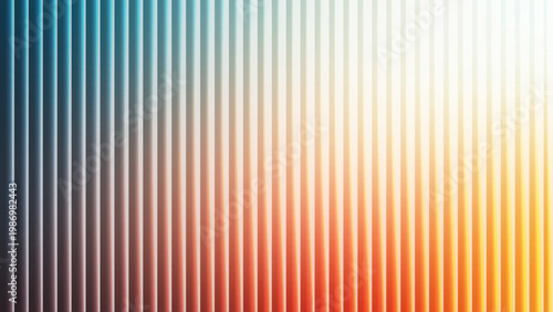 Abstract gradient blur of vertical color bands in pixelated style illustration
