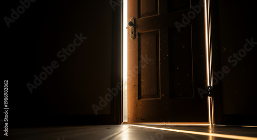 A Bright Light Shining Through an Open Door, Symbolizing Hope and New Beginnings