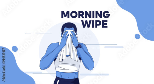 Morning Sweat Wipe After Workout Refreshment Cleanse