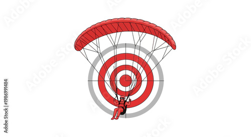 Precision Parachuting Adventure Aiming for the Bullseye