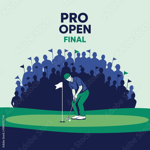 Pro Open Golf Championship Final Round Tournament Excitement