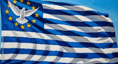 The flag of greece a symbol of freedom history and national identity