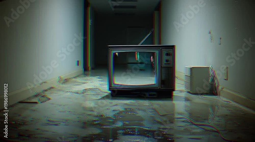 Corrupted VHS Recording