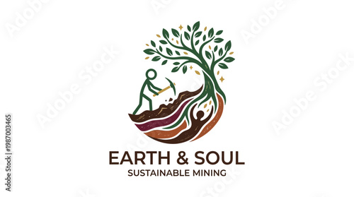 Earth and Soul Sustainable Mining Logo