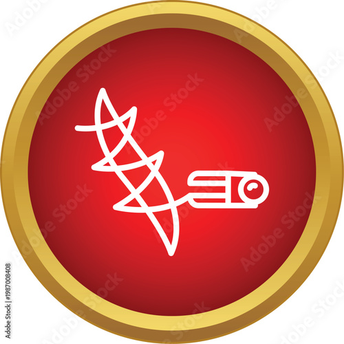 Medical suture closing a wound with needle and thread, representing surgery or first aid