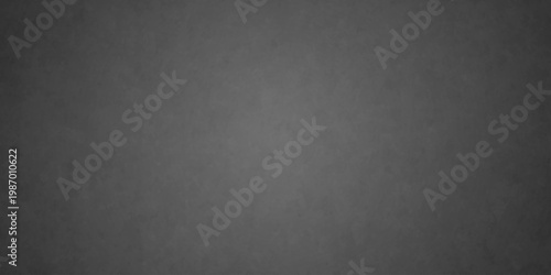 Dark charcoal grunge wall texture background. Dark black rough grunge surface with smoke edge. Black texture chalk board and black board.