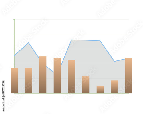 Konstfotografi Break-even analysis chart with fixed cost, variable and revenue lines