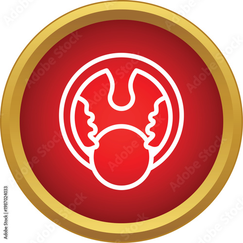Human throat anatomy showing uvula, tonsils, and oral cavity outline