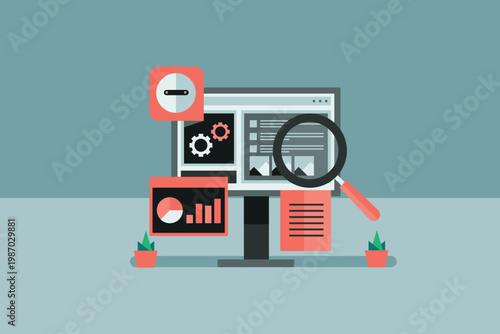 AI powered search engine optimization tool that analyzes website rankings, traffic, bounce rate and optimizes website for better search visibility in AI mode.