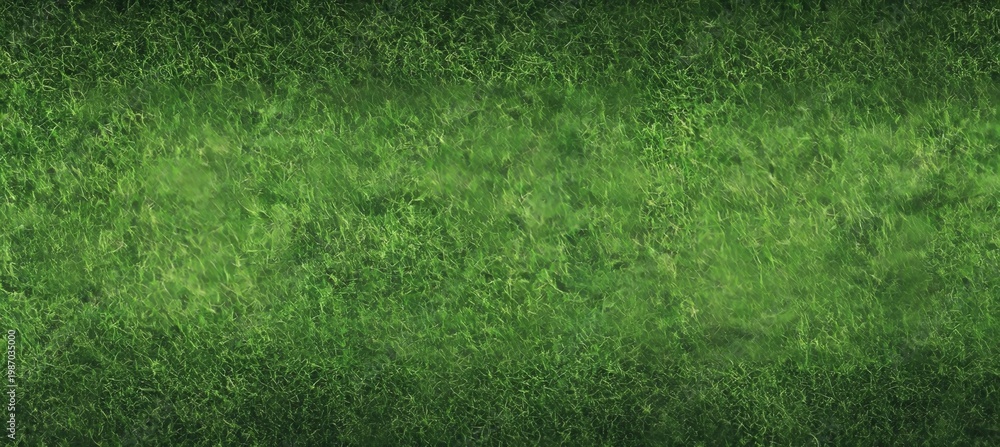 Obraz premium Close Up of Lush Green Grass Field in Spring, Fresh Lawn Texture with Vibrant Nature Scenery