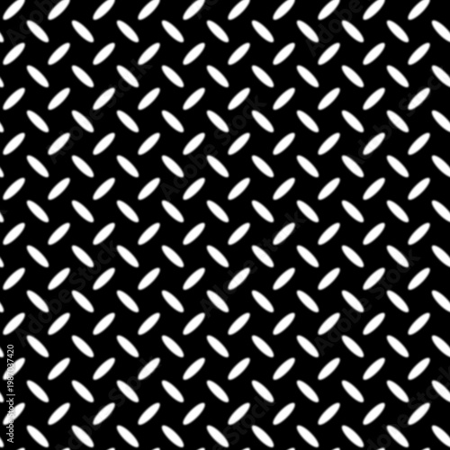 Photos Diamond Plate Pattern Mask White on Black Background
