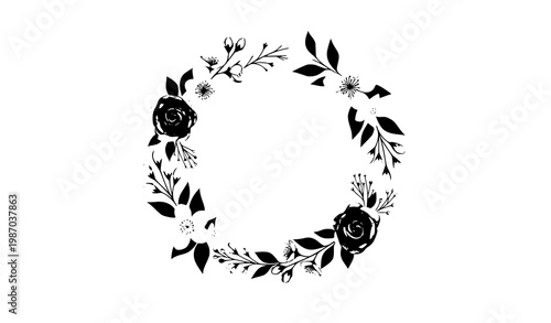 Hand drawn watercolor flowers vector roses cherry blossoms jasmine botanical illustration