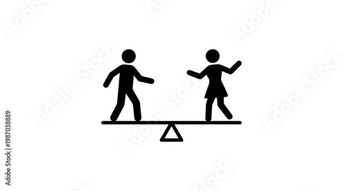 Gender Equality Balancing on a See-Saw