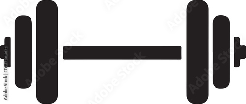 Dumbbell weightlifting equipment for exercise and fitness training with heavy weights  gym and workout routine tool