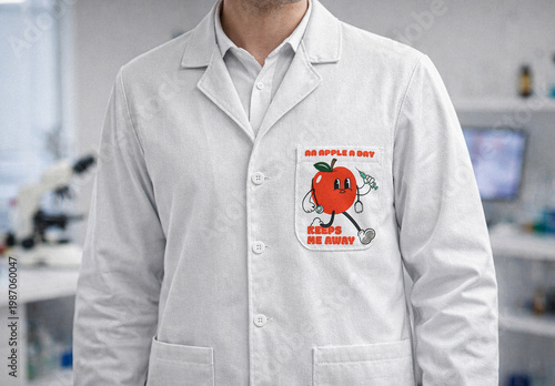 Doctor Lab Coat Mockup