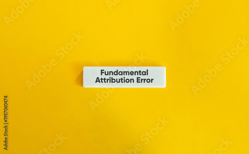 Fundamental Attribution Error Psychology Social Science Behavioral Theory Cognition Human Bias Understanding Mindset Logic Awareness