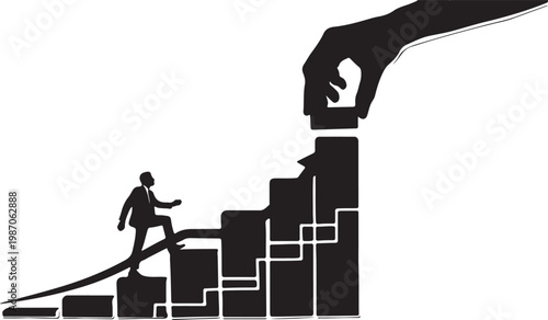 stock market, economic graph with diagrams, business and financial concepts and reports, abstract technology communication concept vector background