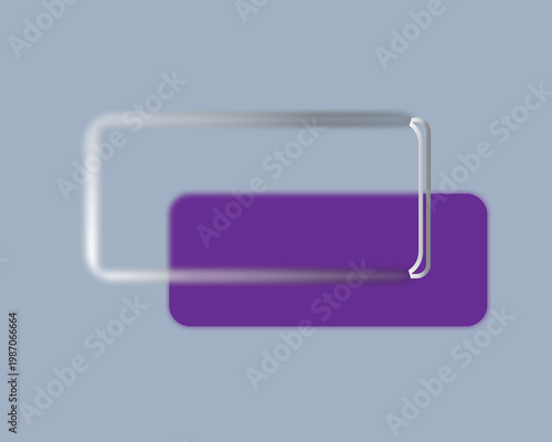 vector illustration of an abstract   background with  front glass