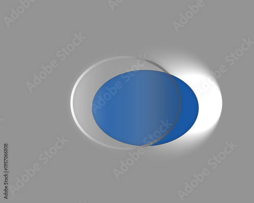 vector illustration of an abstract   background with  front glass