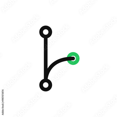 git branch icon, version control system, code branching concept, software development workflow, git repository structure, developer tools icon, programming workflow, source control system, coding proc