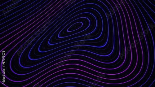Abstract Topographic Lines Background 1.