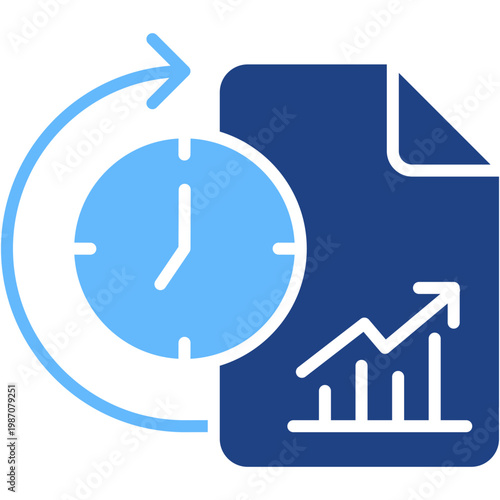 Long Term glyph color icon