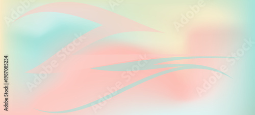 background of abstract combination of fresh and cheerful colors with light. Minimalist pastel color design.