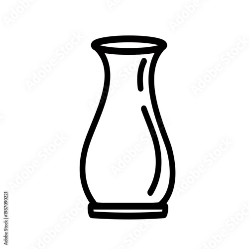 Antique vases  icon. Museum clay vase vector icon. Vector graphic, not Artificial Intelligence, logo illustration. Replaceable vector design.