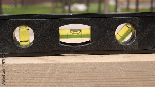 Precision level tool measuring balance and alignment precision engineering planning concept Precision symbol for engineer architect technician surveyor and designer quality work and accuracy