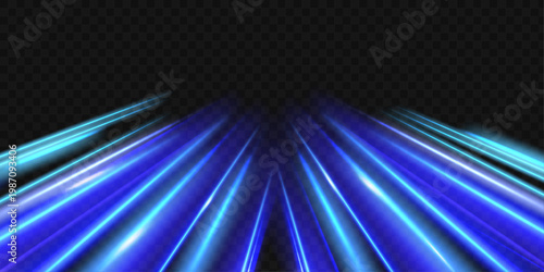 Futuristic speed light trail background with neon glowing lines abstract motion energy technology flow digital sci fi speed movement wallpaper.