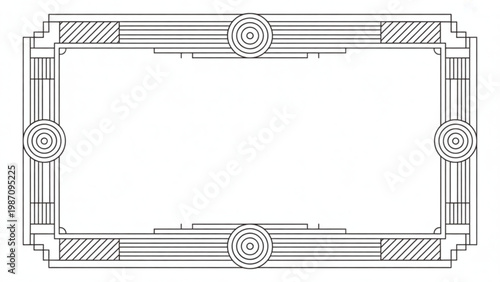Architectural diagram of a rectangular window with a transom and decorative brackets