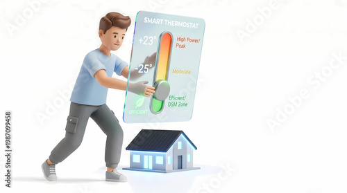 Revolutionizing home climate control smart thermostat technology infrastructure tech smart grid modern homes digital innovation