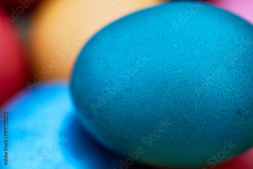 colorful easter eggs