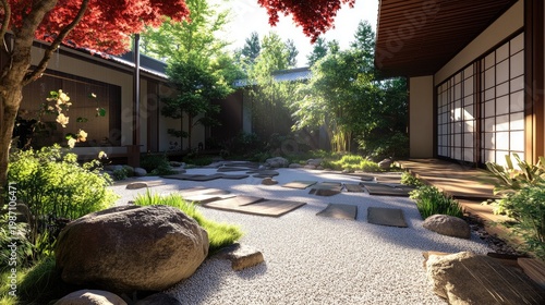 Serene Japanese Zen Garden Design