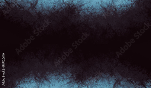 Black to blue color gradient rough grunge texture wallpaper