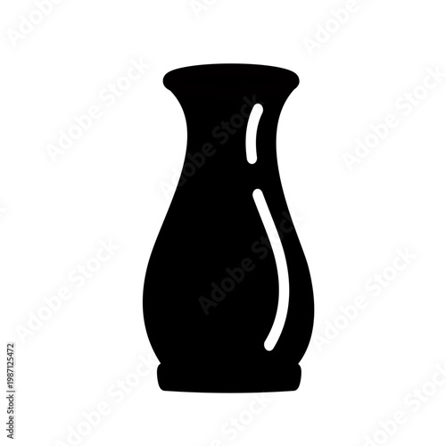 Antique vases  icon. Museum clay vase vector icon. Vector graphic, not Artificial Intelligence, logo illustration. Replaceable vector design.