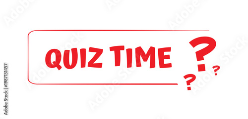 quiz time