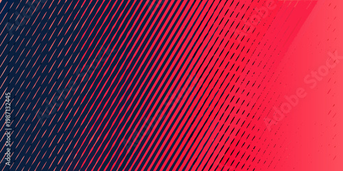Abstract background with dynamic red and blue linear gradients