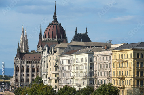 The Hungarian Parliament Building is in the late Gothic style and is a symbol of Hungary. It is situated on the Pest side of the Danube and is the seat of the Hungarian National Assembly.

