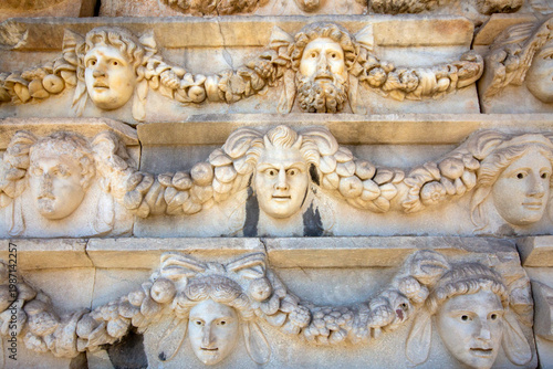 Intricate Ancient Roman Mar...