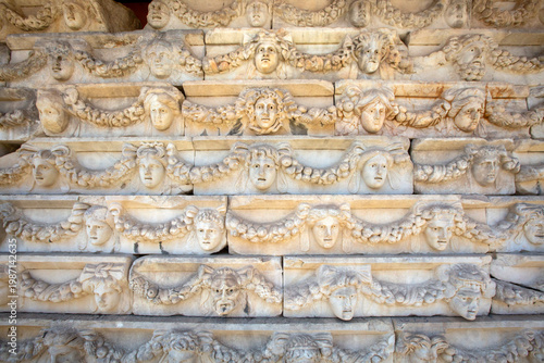 Intricate Ancient Roman Mar...