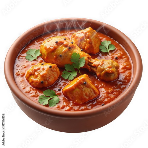 Creamy tomato soup in white bowl with basil leaves and croutons creamy soup fresh basil leaves