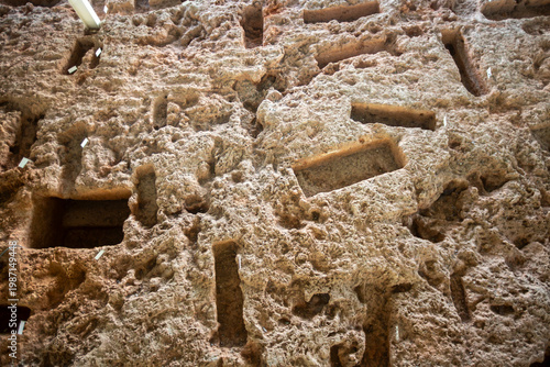 Aerial View of Ancient Rock...