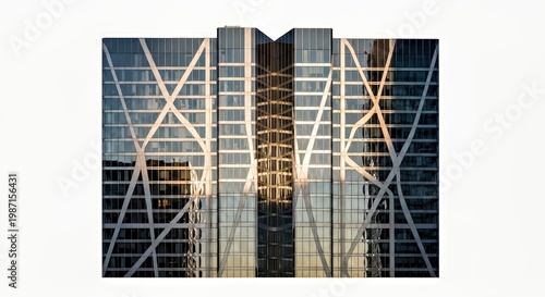 Modern Glass Office Buildings Architectural Photography Stock Image.jpg