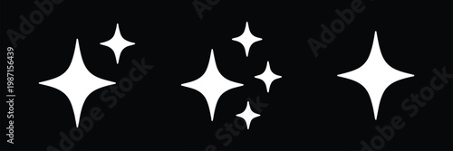 . Artificial Intelligence sparkle symbol. Digital brain, media, multimedia, buttons element for app, website and interface signs vector illustration