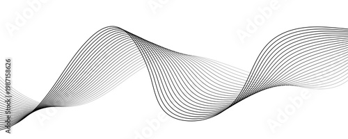 Photos Abstract Wavy Lines Background