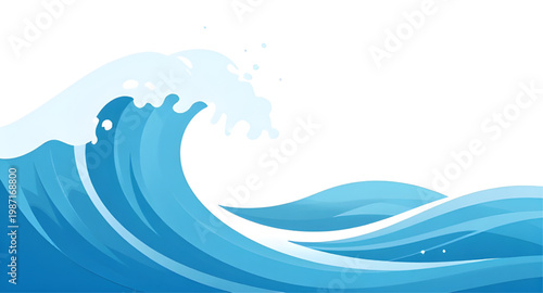 ocean waves background, sea wave pattern, blue water layers, stylized waves, foam crests, water background, marine design, ocean vector, wave texture, abstract sea, coastal background, surf waves, wat